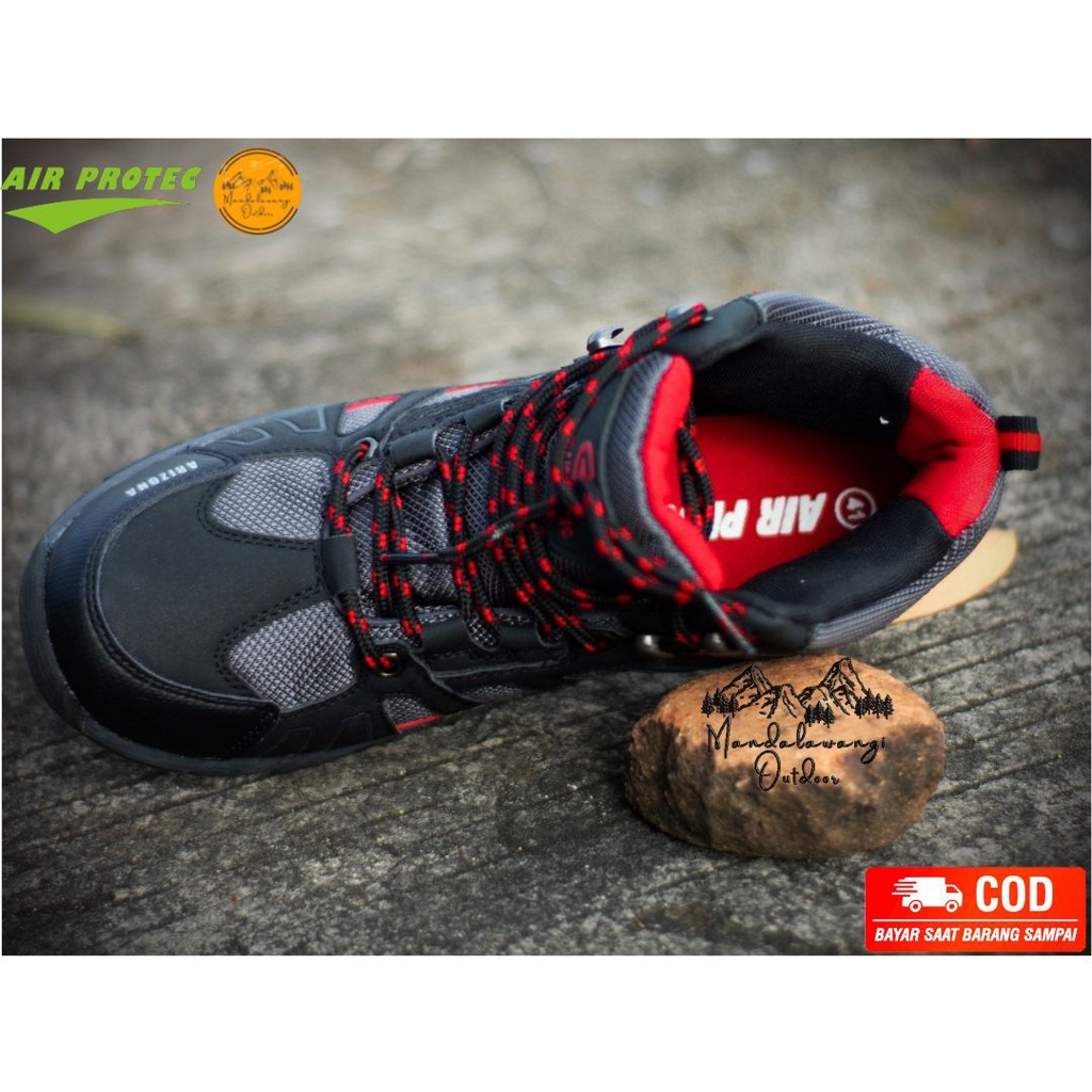 Sepatu Gunung Sepatu Hiking Sepatu Air Protec Arizona Diskon Harga Touring Outdoor
