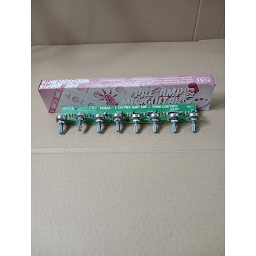 Kit PRE-AMP MIC & GUITAR Modular mixer PM-123 PUMA .PRODUCT
