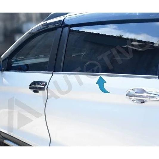 Jsl List Kaca Samping Xl7 Side Window Trim Chrome