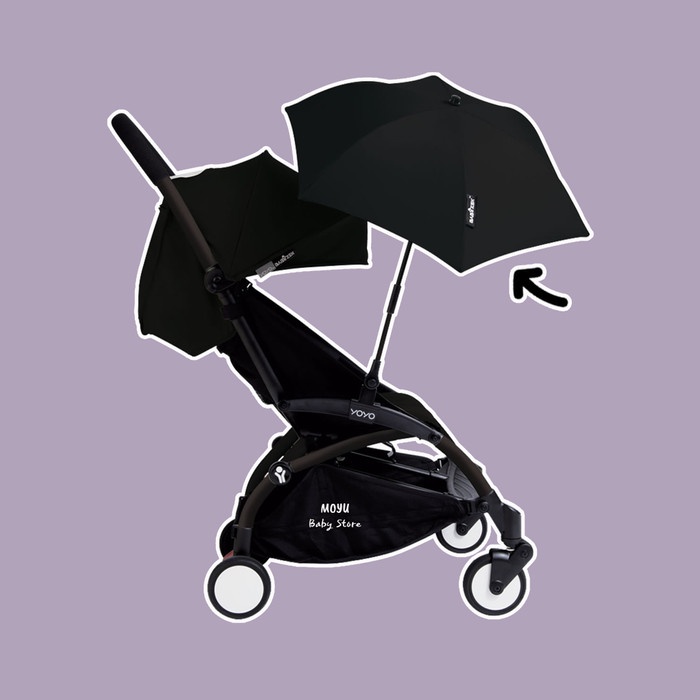 Promo Babyzen Yoyo Parasol - Babyzen Yoyo Aksesoris - Payung Babyzen Yoyo - Black