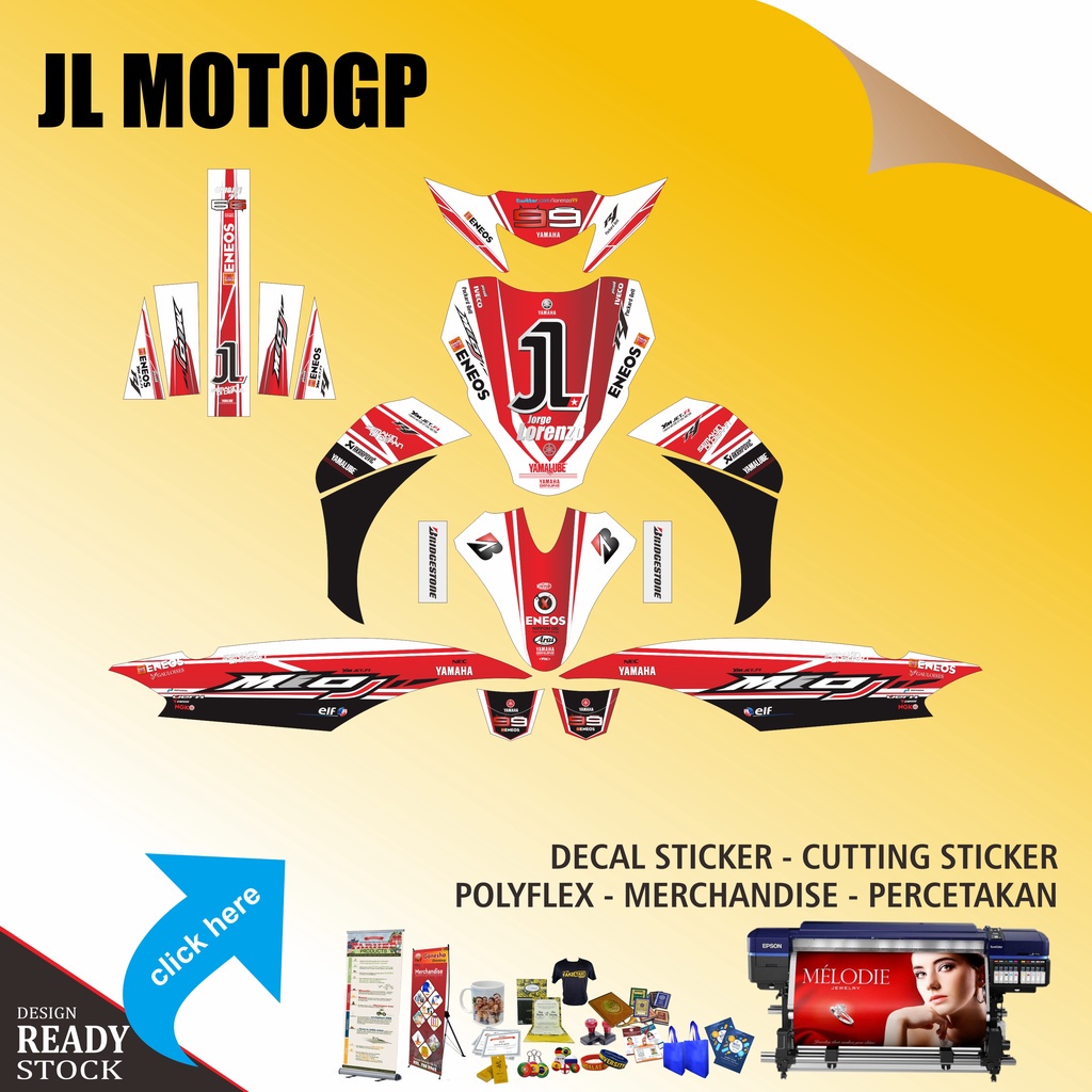 Decal Mio J Full Body Stiker Mio J Full Body termurah dan terlaris bisa Bayar COD