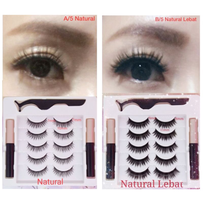 Bulu Mata/Bulu Mata Magnet/Bulu Mata /Bulu Mata Natural/