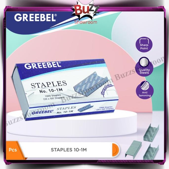 

Staples Isi Stapler Refill Jepretan Greebel 10-1M Kode 621