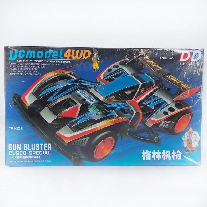 Gratis Ongkir Tamiya Mini 4wd Merk DD Ruize Gun Bluster Cusco Super FM Chassis Limited Edition (tri0