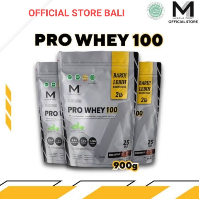 M1 Pro Whey 2 lbs lb 2lbs 2lb Susu Protein untuk Gym BPOM