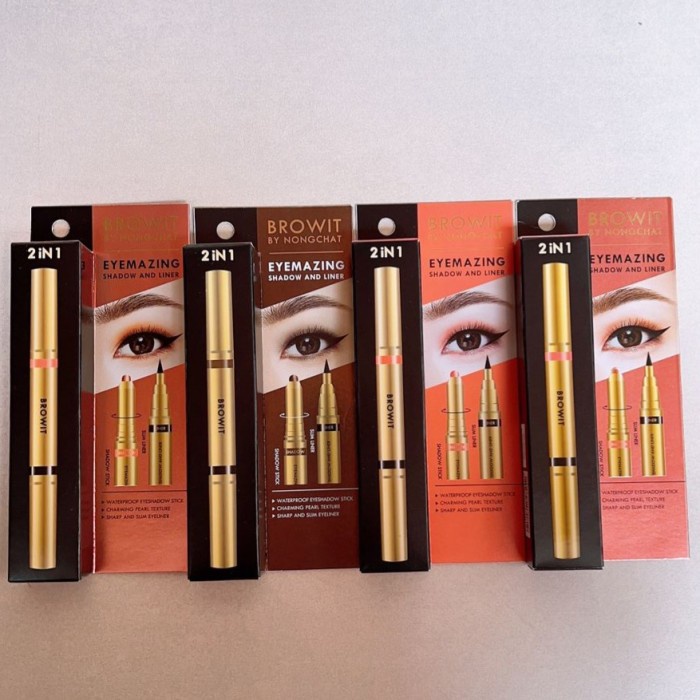 BROW IT EYELINER/ BROWIT EYESHADOW/ BROWIT BY NONGCHAT