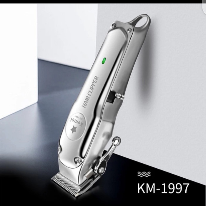 ✨New Ori Alat Cukur Rambut Kemei 1997 Hair Clipper Cordles1Set Gunting Rambut Berkualitas