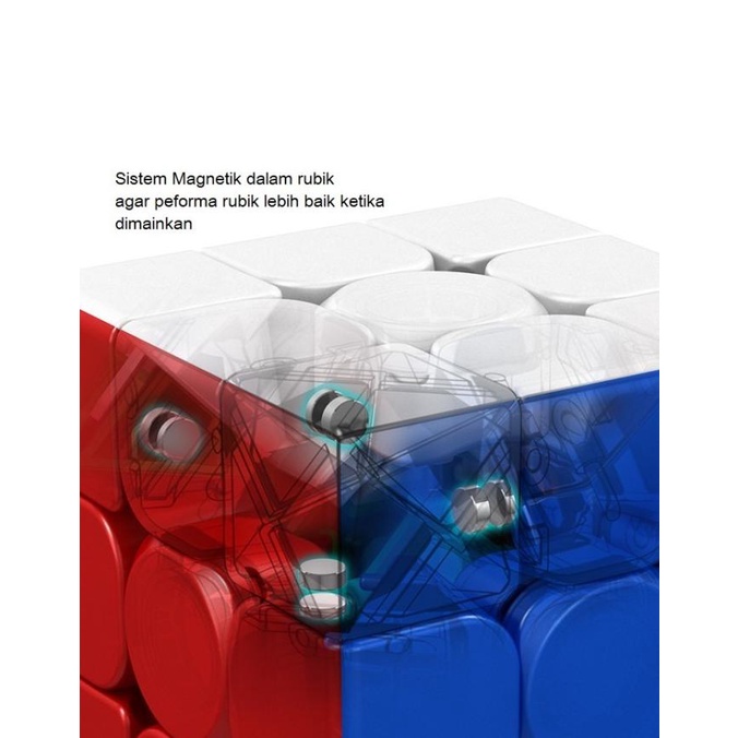 Gratis Ongkir Rubik 3x3 Magnetik Moyu MEILONG 3M Black Base - Rubik 3x3 Magnetic Limited Edition (tr