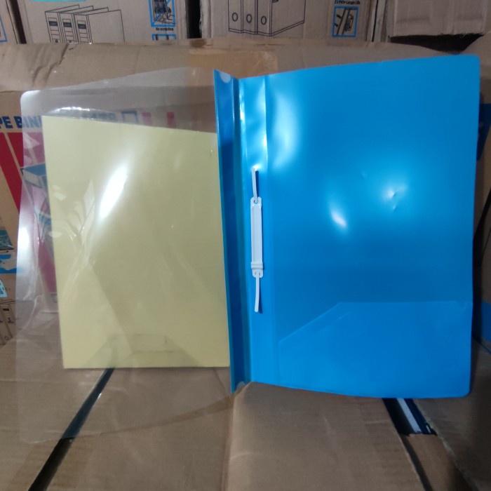 

Promo Business File Folder F4 Folio Map Tulang Plastik Biru Isi 12Pcs Harga Spesial