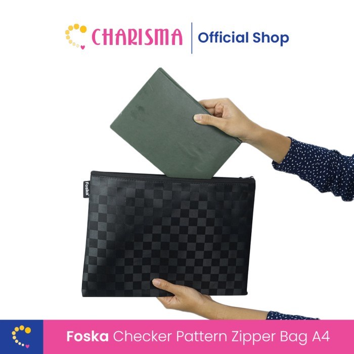 

Promo Zipper Document Bag - Foska Zipper Bag A4 - Pouch Map Resleting Harga Khusus