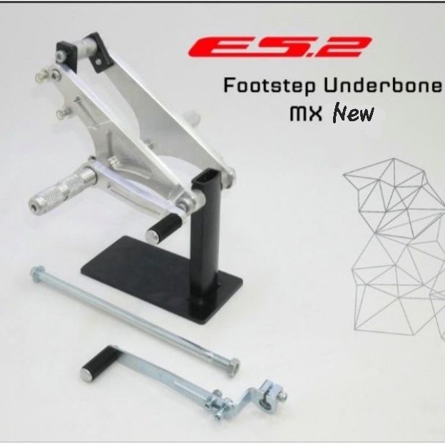 Promo Footstep Underbone Es2 Es.2 Mx King Mx New 135 Original Es2 Racing