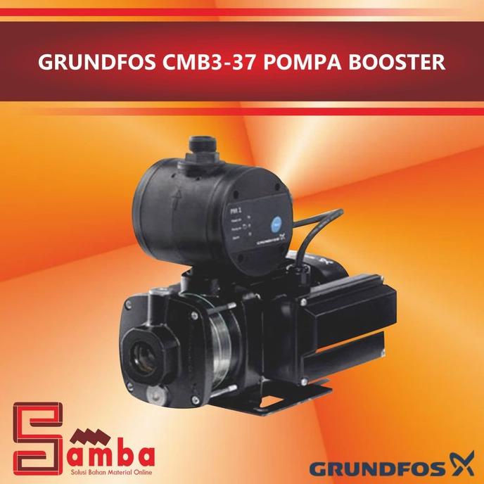 GRUNDFOS CMB 3-37 POMPA BOOSTER / POMPA PENDORONG CMB PM 3-37