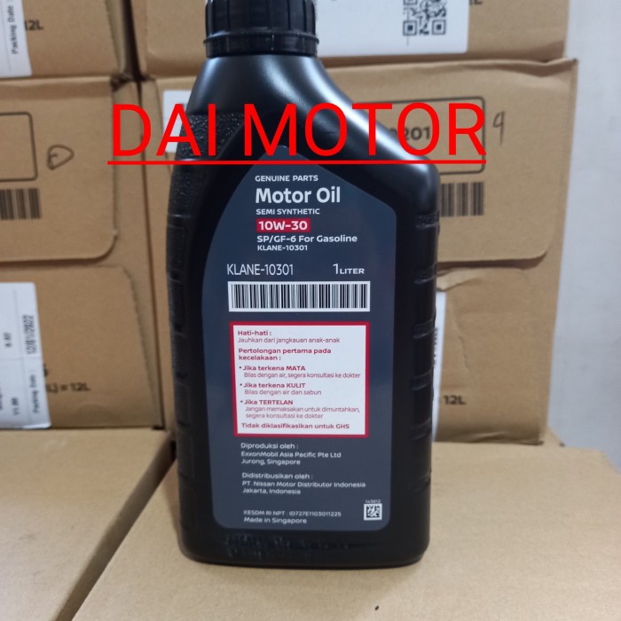 nissan genuine oil SN 10w30 (OLI NISSAN DATSUN) star