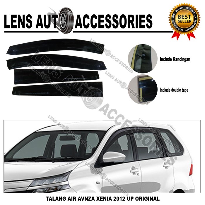 TALANG AIR AVANZA 2012 UP ORIGINAL - SIDE VISOR GRAND AVANZA ORIGINAL termurah