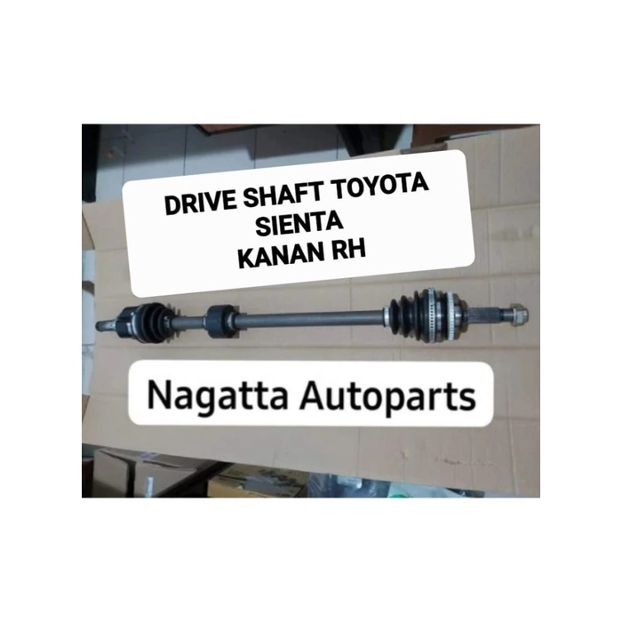 DRIVE SHAFT AS RODA Assy KANAN sienta manual star