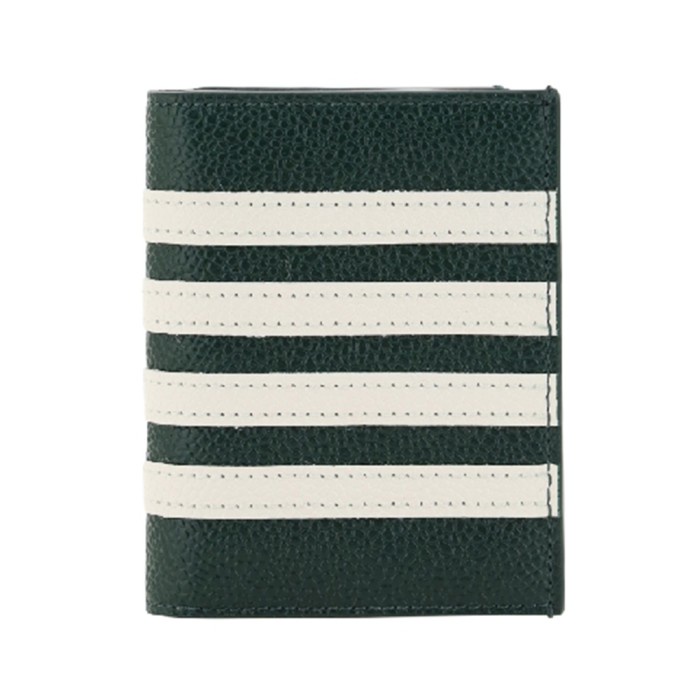 

Double Card Holder White Green