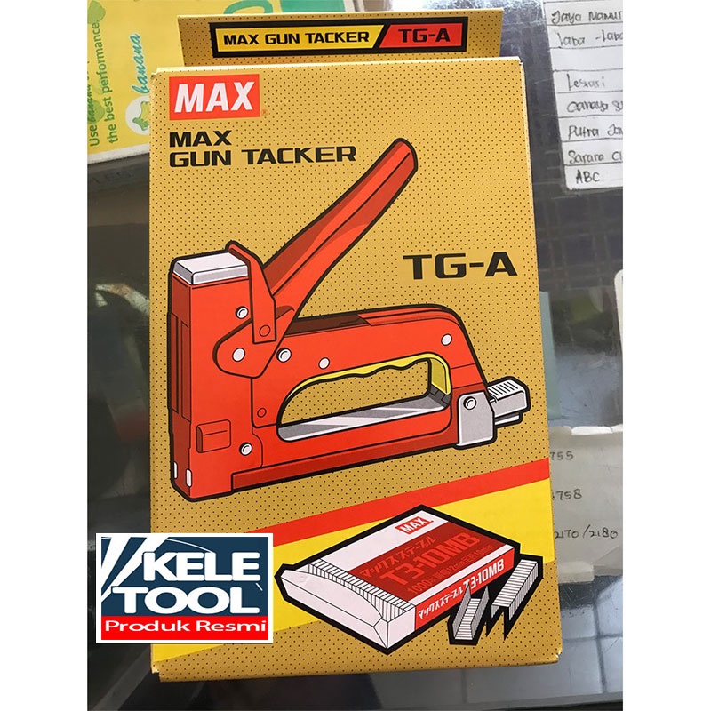 

Tga Gun Taer Max Jepang Ter/ Alat Stapler/Stapler Gun Taker / Max Tg-A Japan