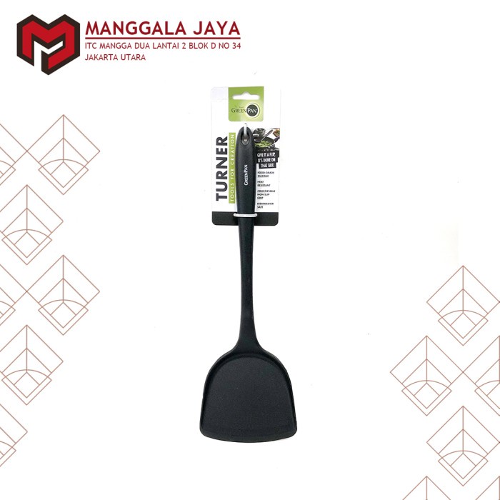 Promo Greenpan Silicone Spatula Turner