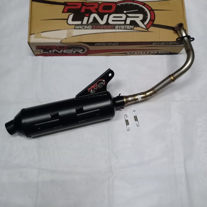 NEW KNALPOT PROLINER STANDART RACING GENIO 110 FI BEAT FI 2020 ORIGINAL TERBARU