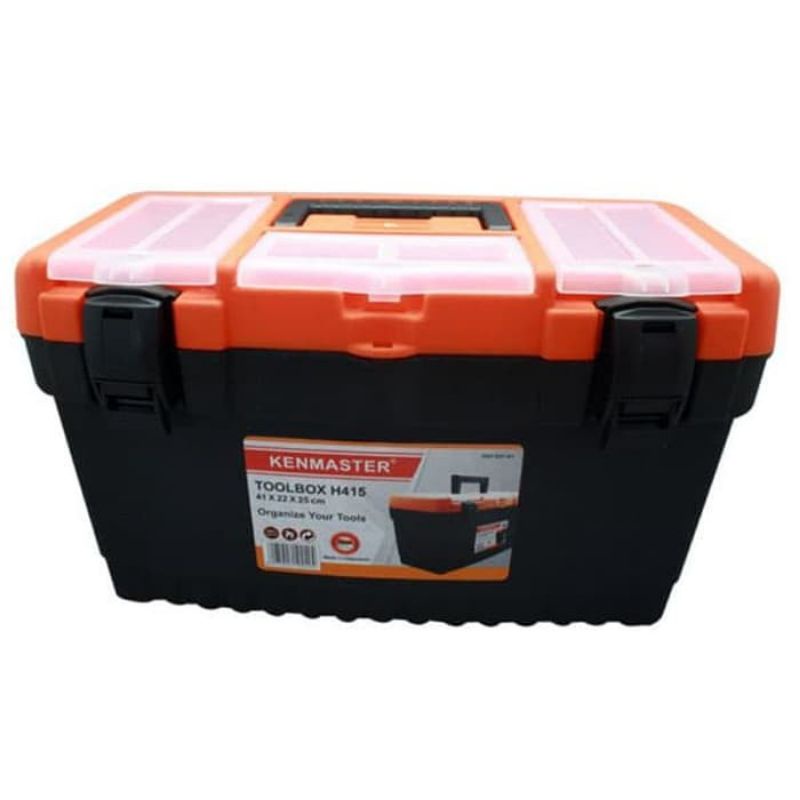 Kenmaster H 415 Toolbox , Toolbox , Tool Box , Besar Tool Kit Box Tempat Kunci