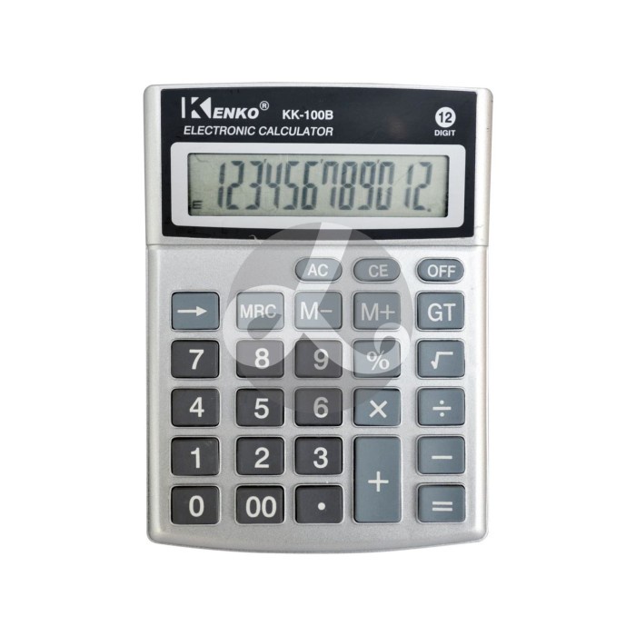 

Kalkulator Kenko Practical Calculator Kenko KK-100B 100 B 12 Digit