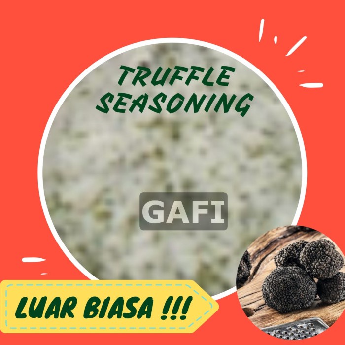 

Promo Bumbu Tabur Truffle 1 Kg Bubuk Tabur Rasa Trufle Seasoning Asli