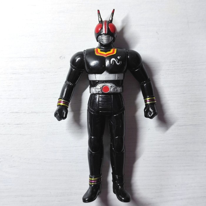 bandai japan rhs kamen rider black vinyl figure rare 13 cm original telorayampuyuh