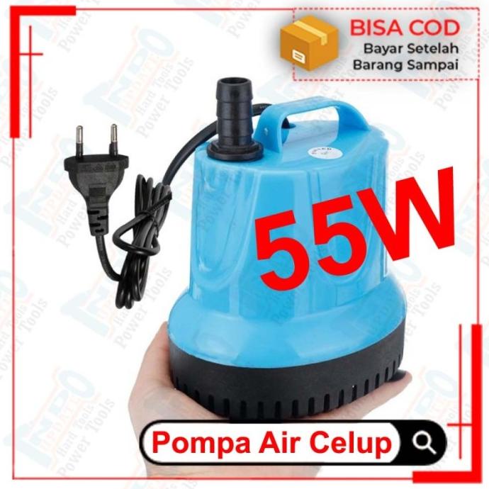 Pompa Celup Listrik Tambak Kolam 35 Watt Hisap Submersible Air Kotor