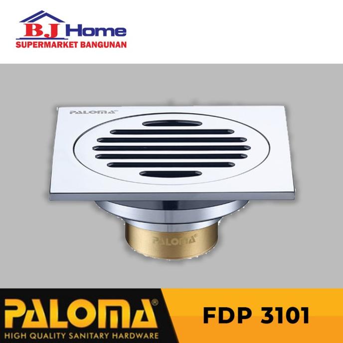 PALOMA FDP 3101 Floor Drain (Chrome)