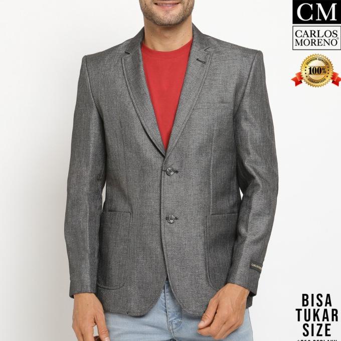 Carlos Moreno Blazer Casual Pria BSM 31002
