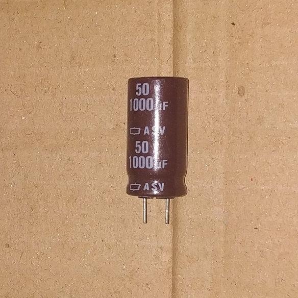 C Elko Elco 1000uF 50V 1000 uF 50 V
