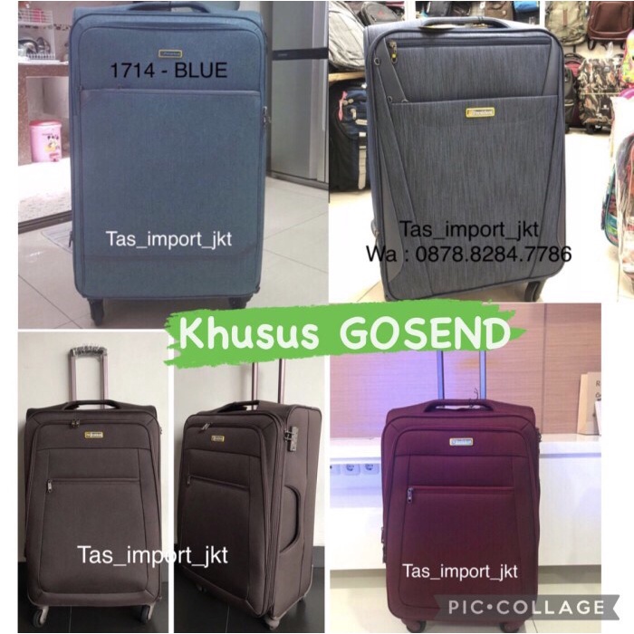 

CUCI GUDANG Koper President 32 inch / Koper Kain Kanvas PROMO CUCI GUDANG