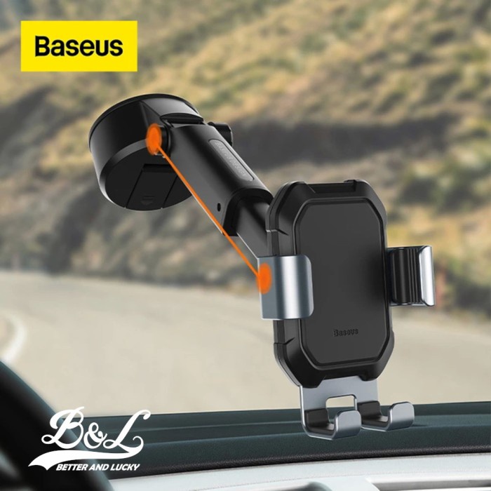 BASEUS Car Mount Phone Holder TANK GRAVITY with Suction Cup