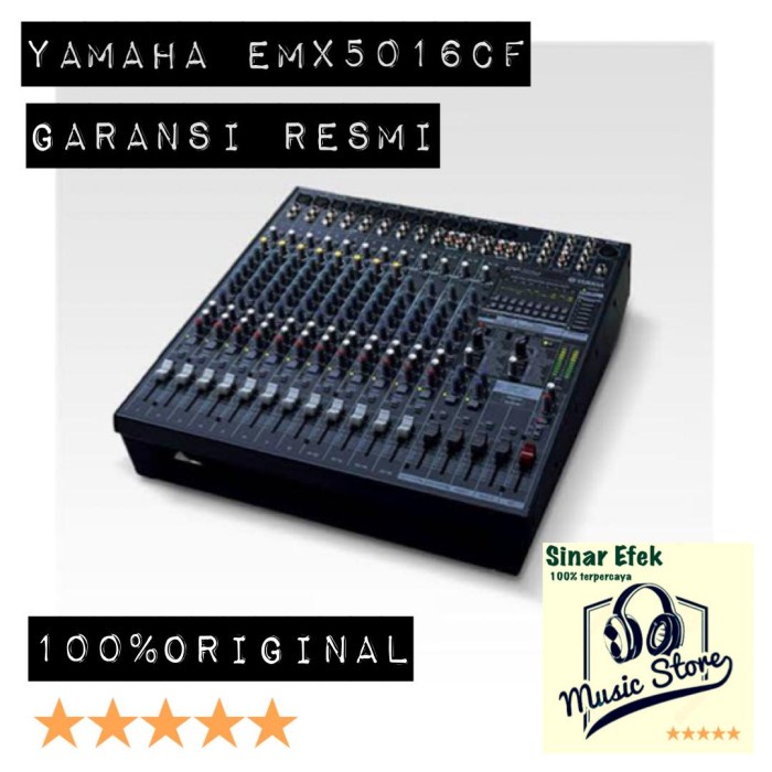 Power Mixer 16 Channel Yamaha Emx5016Cf Emx 5016Cf Garansi Resmi