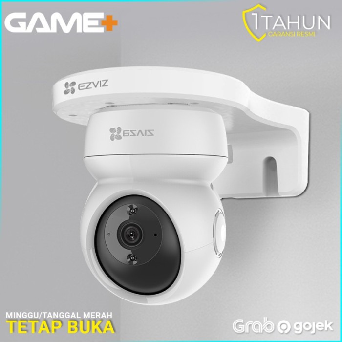 Terlaris Ezviz C6Cn 720P Cctv Free Wallmount Wifi / C6Cn Bergaransi Resmi