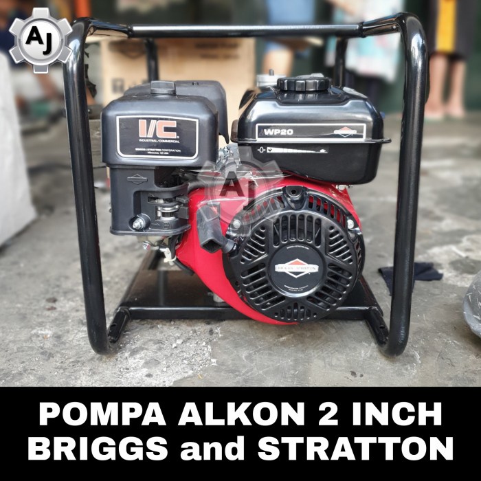 POMPA IRIGASI SAWAH / ALKON 2 / 3 INCH BRIGGS & STRATTON SEKELAS HONDA