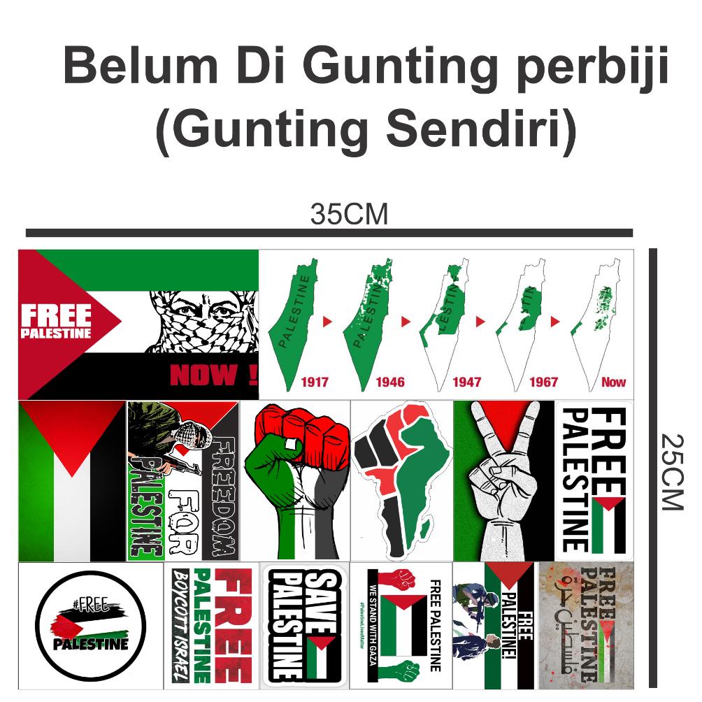 

Promo Sticker Stiker Bendera Palestina Palestine Termurah