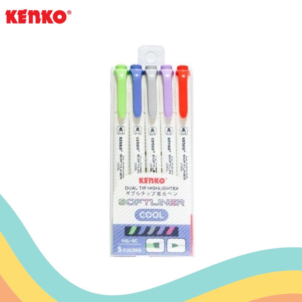 

Termurah Highlighter Kenko Dual Tip Hsl-6C (1 Set) Original