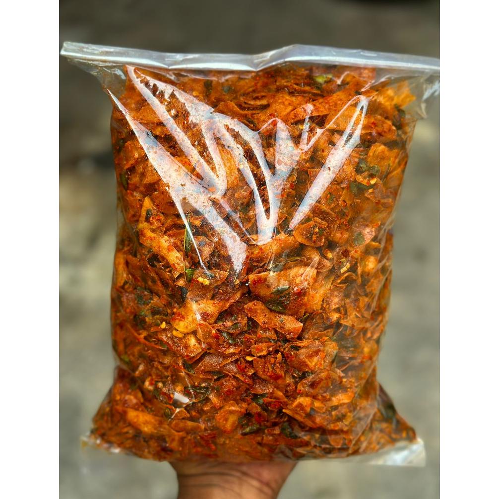 

DISCOUNT KERIPIK KRIWIL / KERIPIK SINGKONG PEDAS DAUN JERUK 500GR HANYA HARI INI