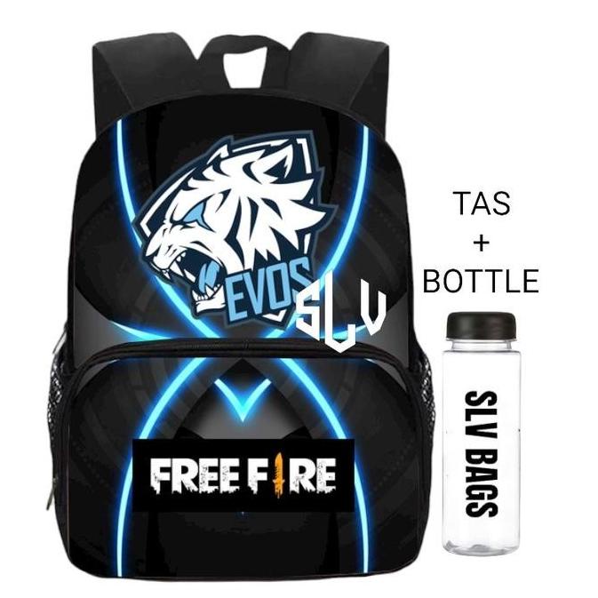 Tas Sekolah Anak Laki Laki Evos Free Fire Ff Gaming Karakter Game Berkualitas