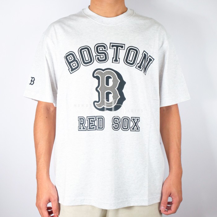 MLB Boston Redsox Varsity Tee Oatmeal