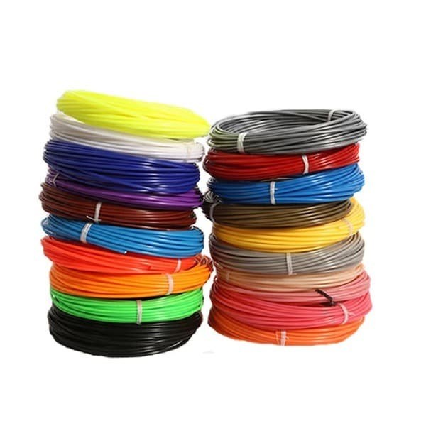 

Terbatas Refill Isi Pla Filament 20Warna X 5M 1.75Mm 3D Drawing Printer Pen _.