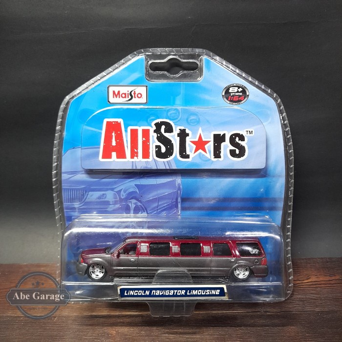 PROMO!!! MAISTO ALL STARS LINCOLN NAVIGATOR LIMOUSINE TERBARU