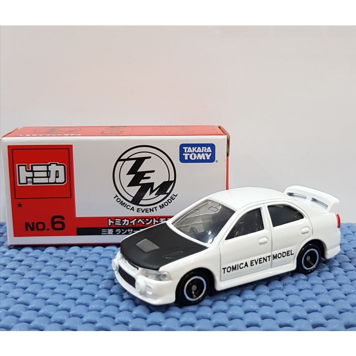 MUST HAVE TOMICA EVENT MODEL MITSUBISHI LANCER EVO IV TERLARIS