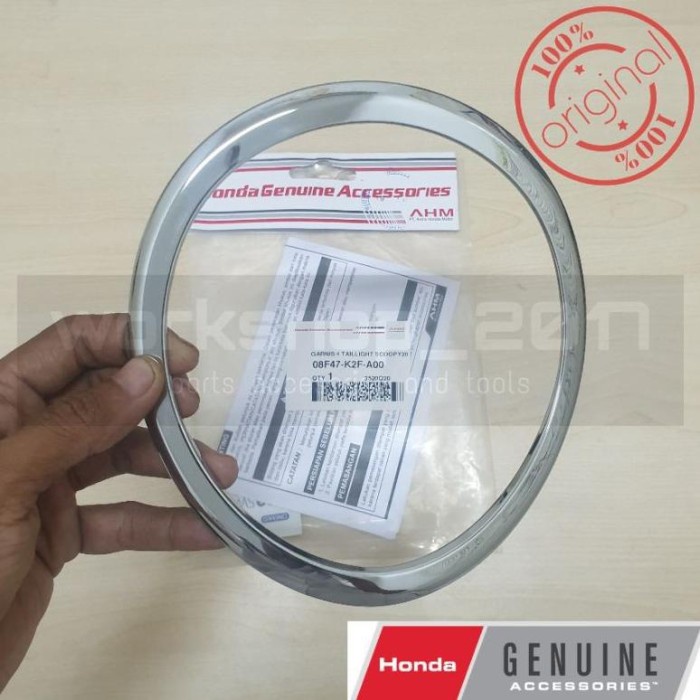 FLASH SALE [AKS MOTOR] GARNISH TAIL LIGHT LAMPU BELAKANG NEW SCOOPY 2021 2022 TERMURAH