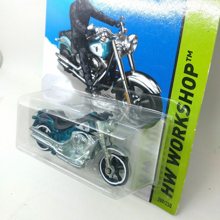 MUST HAVE HOTWHEELS HARLEY-DAVIDSON FAT BOY TERBARU