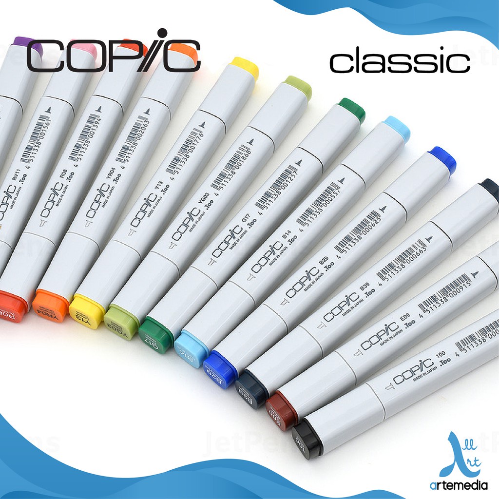 

Marker Copic Classic Spidol Warna Satuan