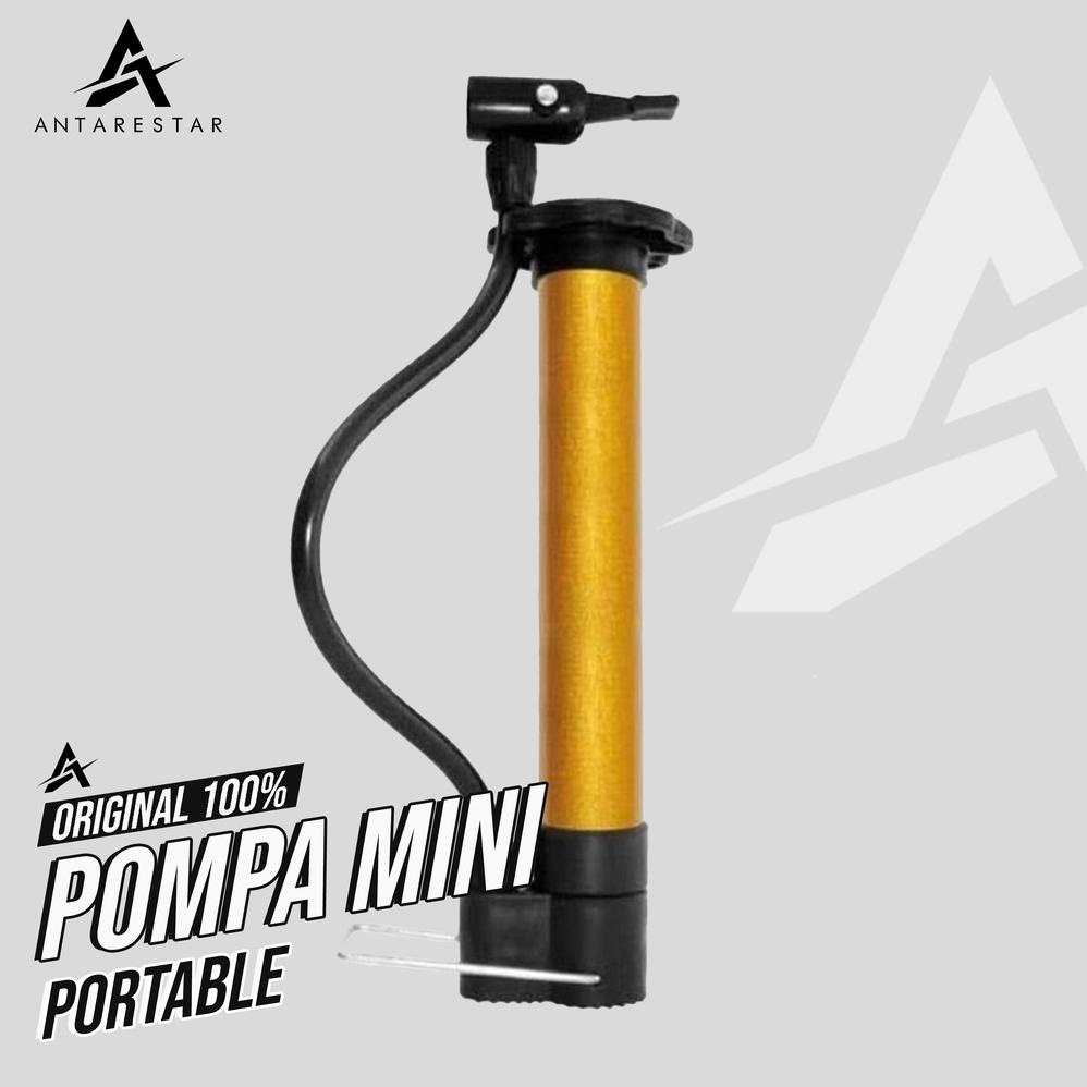 Pompa tangan ban sepeda - 8800 Lantai / Pompa Angin / Pompa Ban / Pompa Sepeda Fixie / Pompa Bola / 