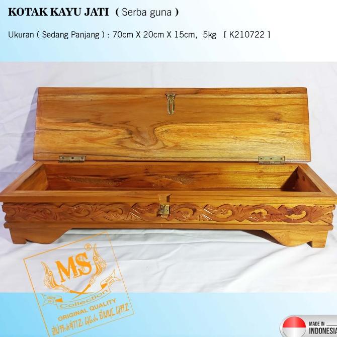 Kotak Kayu Jati | Kotak Pusaka Kode 851