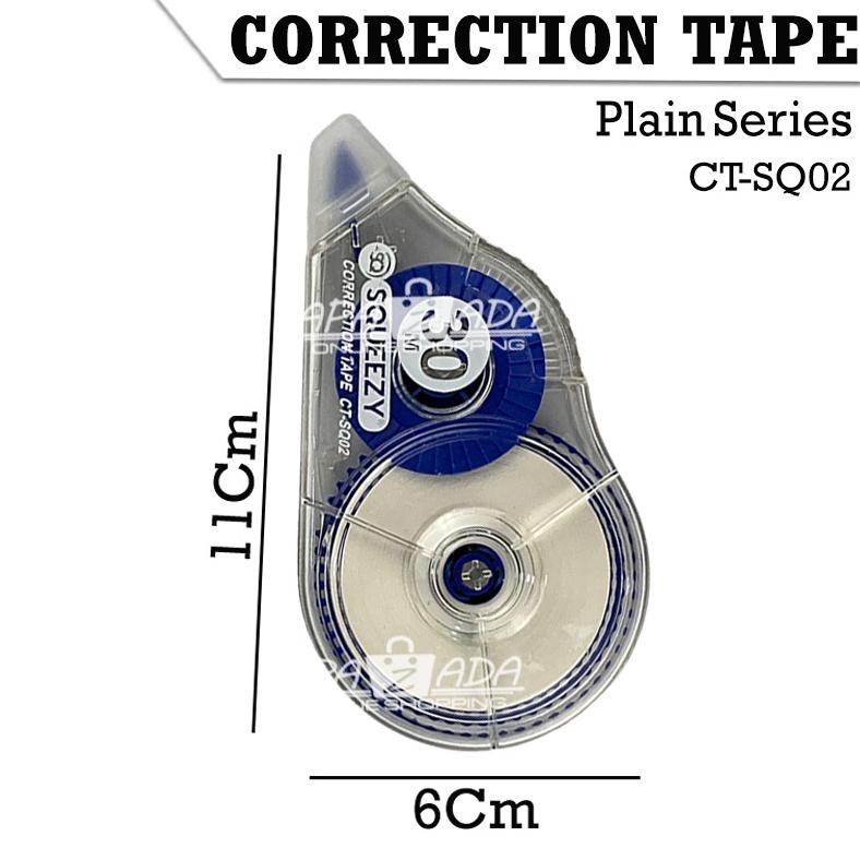 

Termurah Apazada - Correction Tape 30M Isi 2 / Tip-ex / Tip-ex kertas / Correction Pen CT-SQ02 / Tipex Roll Murah Berkualitas Bisa Cod Original